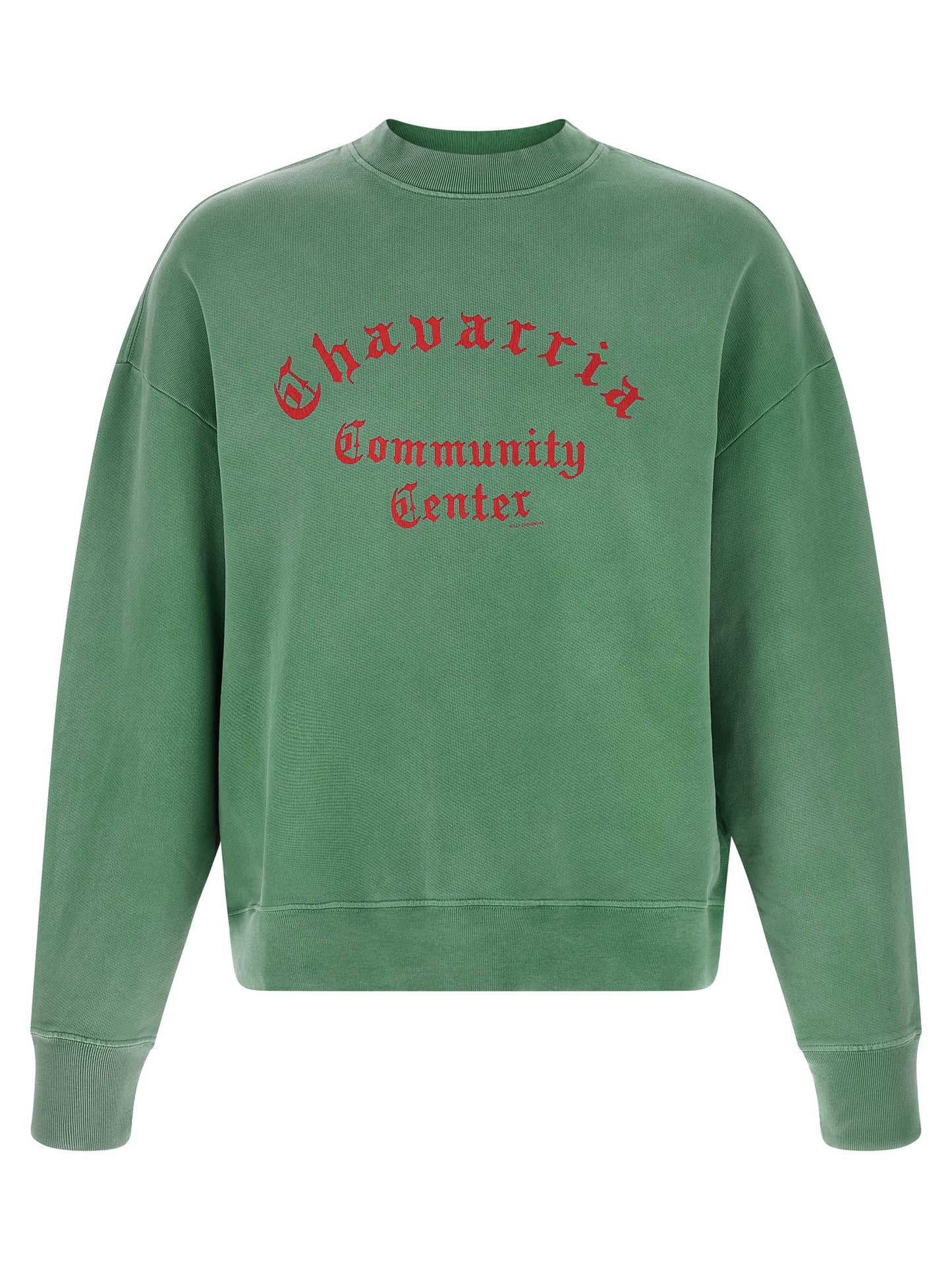 WILLY CHAVARRIA Bicolor Cotton Sweatshirt