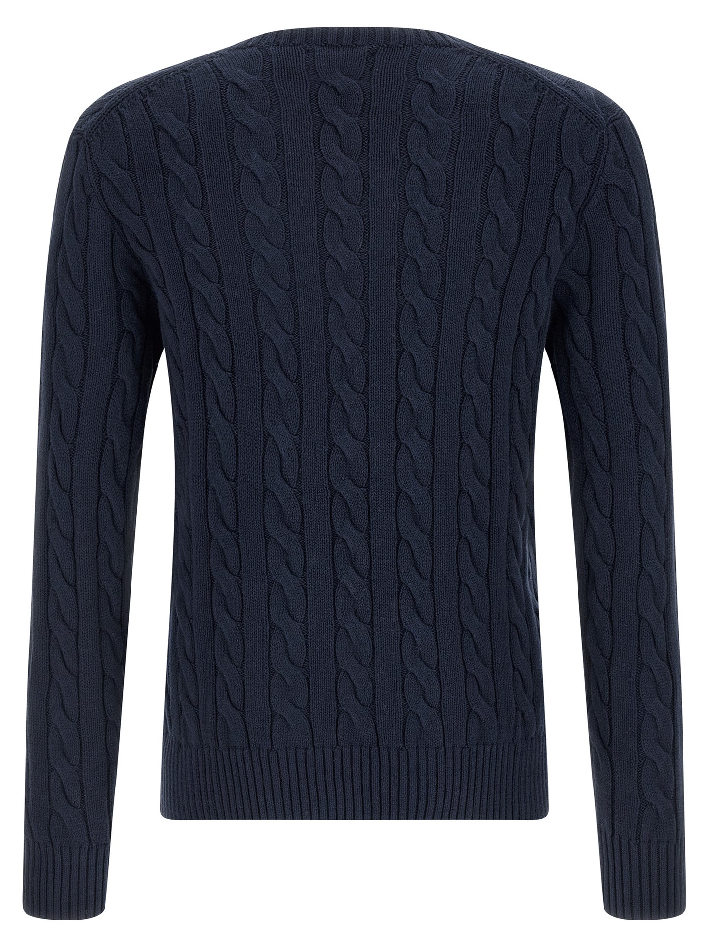 Polo Ralph Lauren Blue Cotton Cardigan
