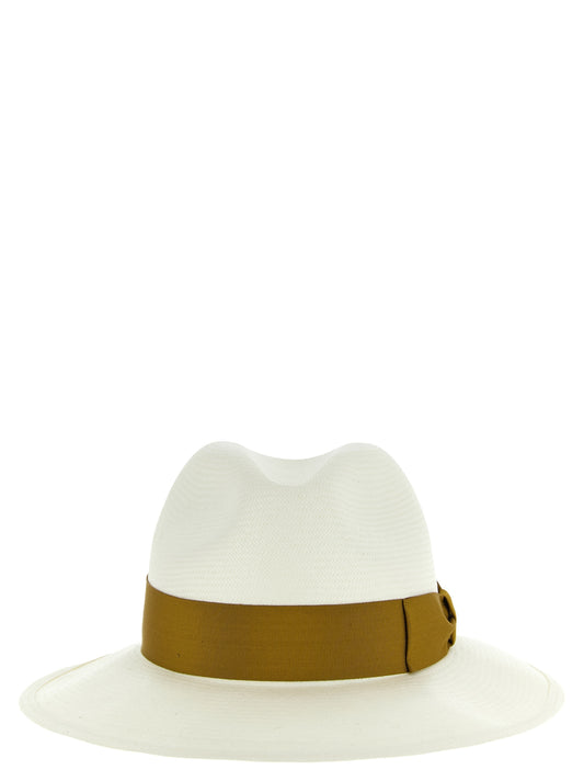 Borsalino Brown Hemp Fedora