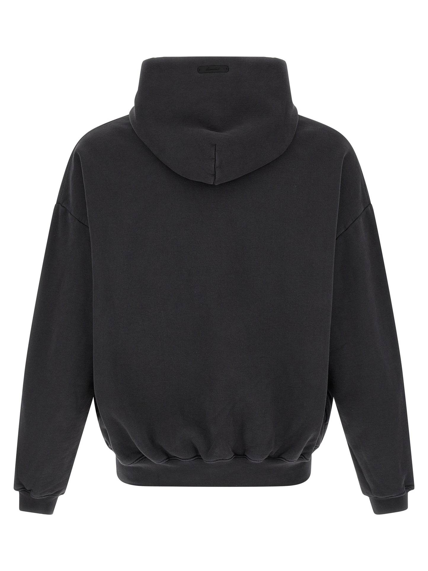 FEAR OF GOD ESSENTIAL Black Cotton Sweatshirt