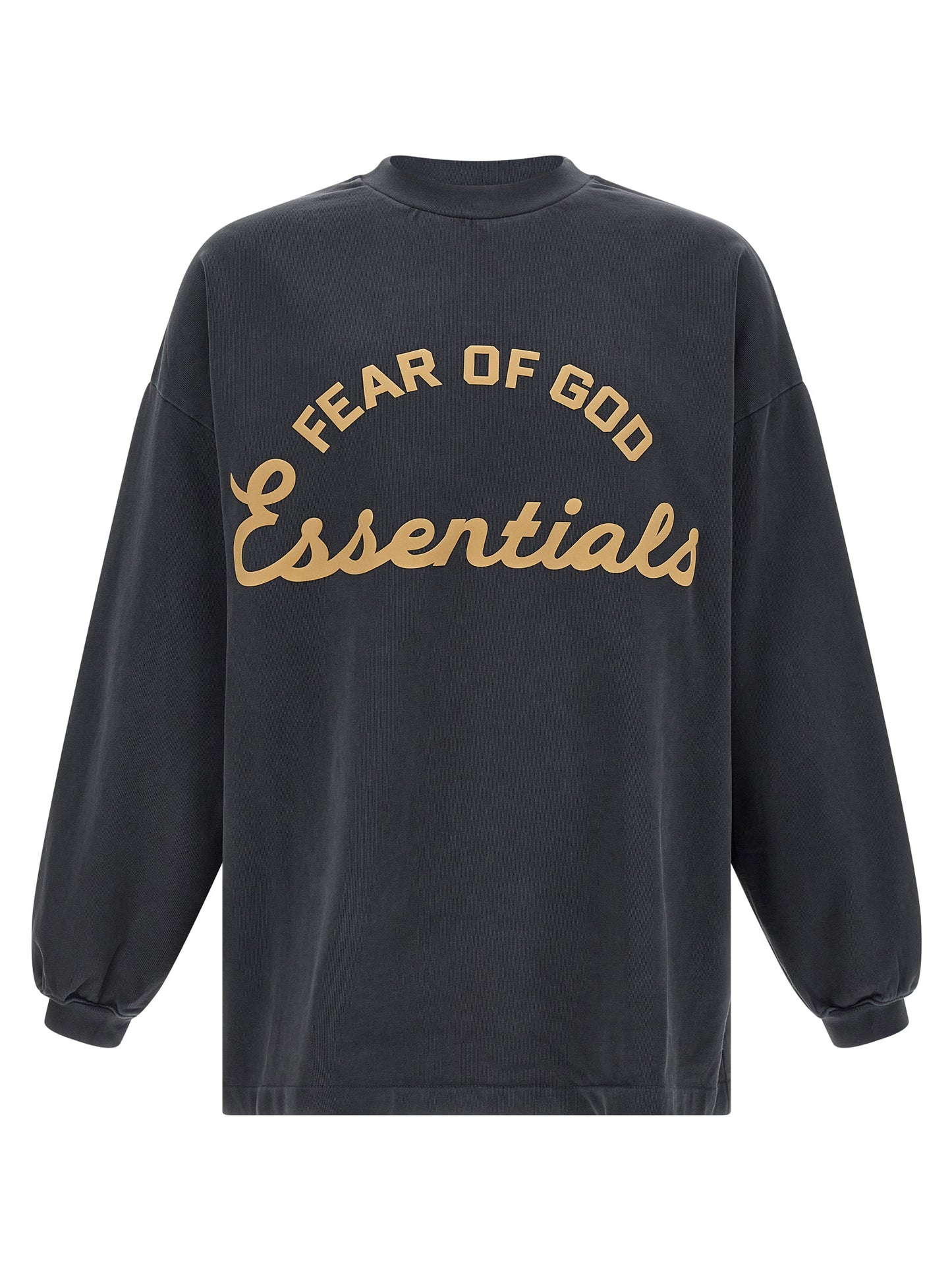 FEAR OF GOD ESSENTIAL Gray Cotton Sweatshirt