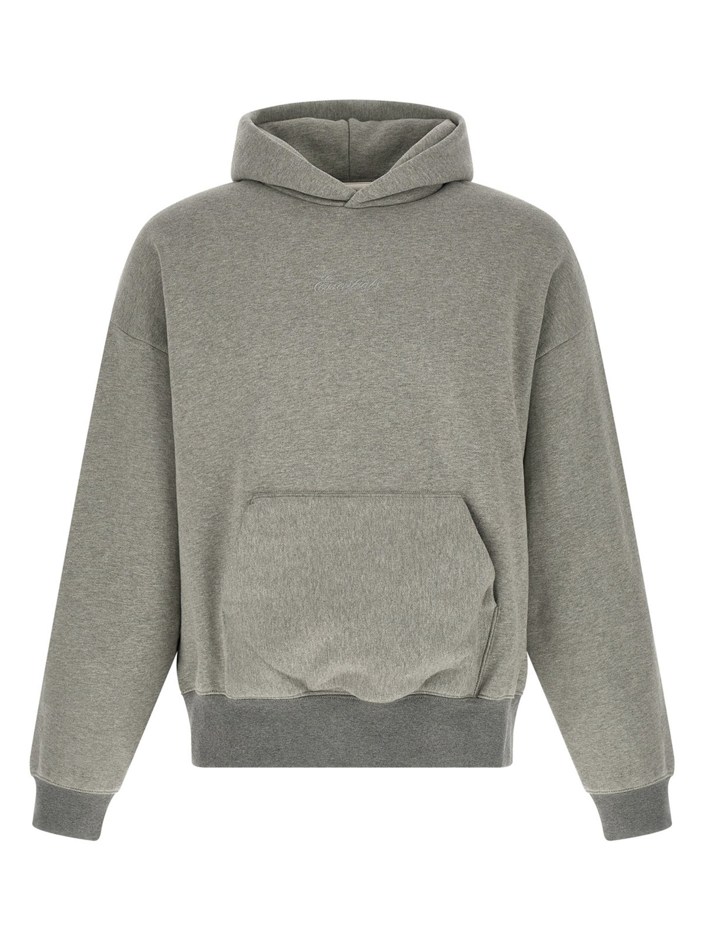 FEAR OF GOD ESSENTIAL Gray Cotton Sweatshirt