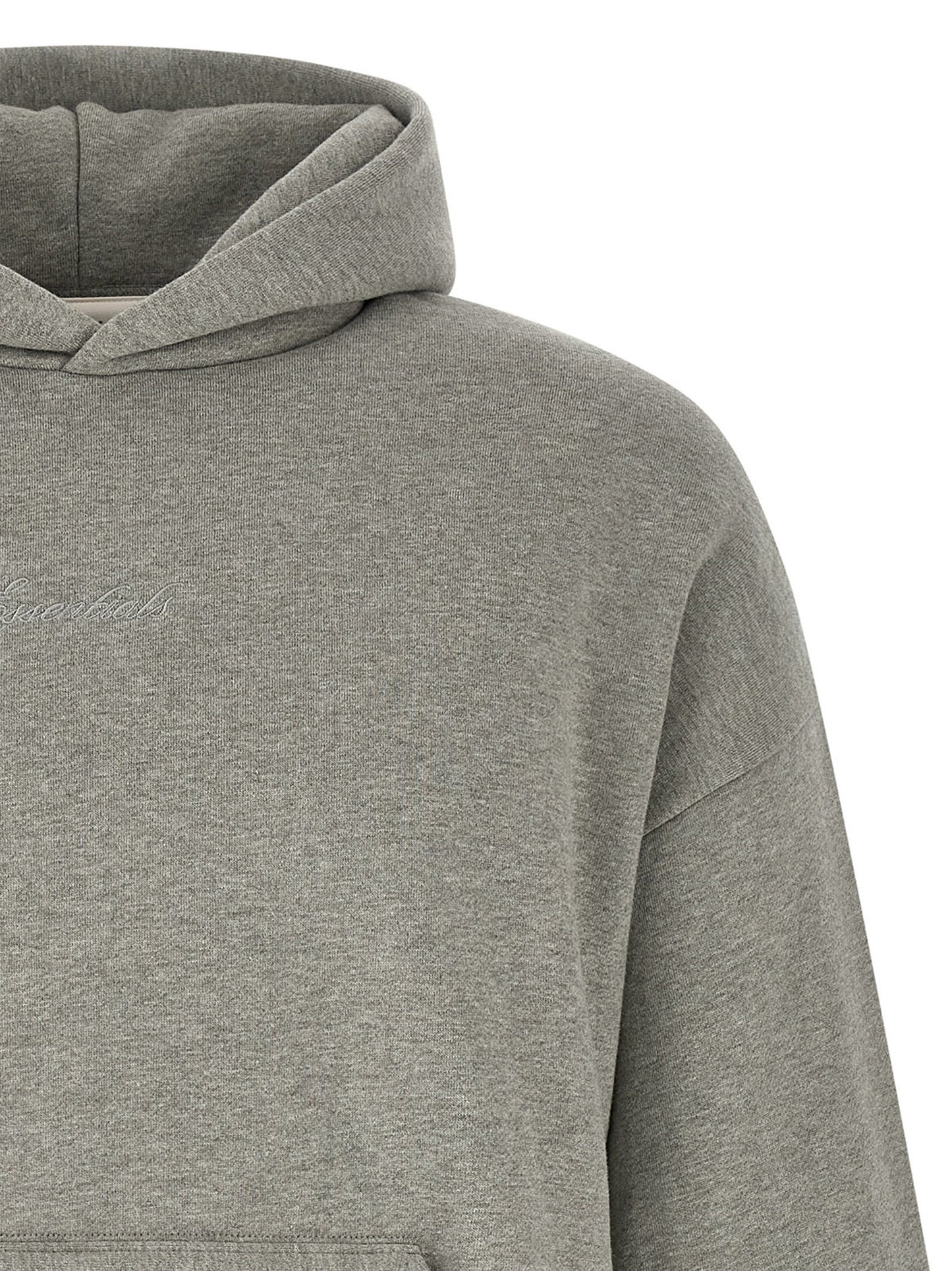 FEAR OF GOD ESSENTIAL Gray Cotton Sweatshirt