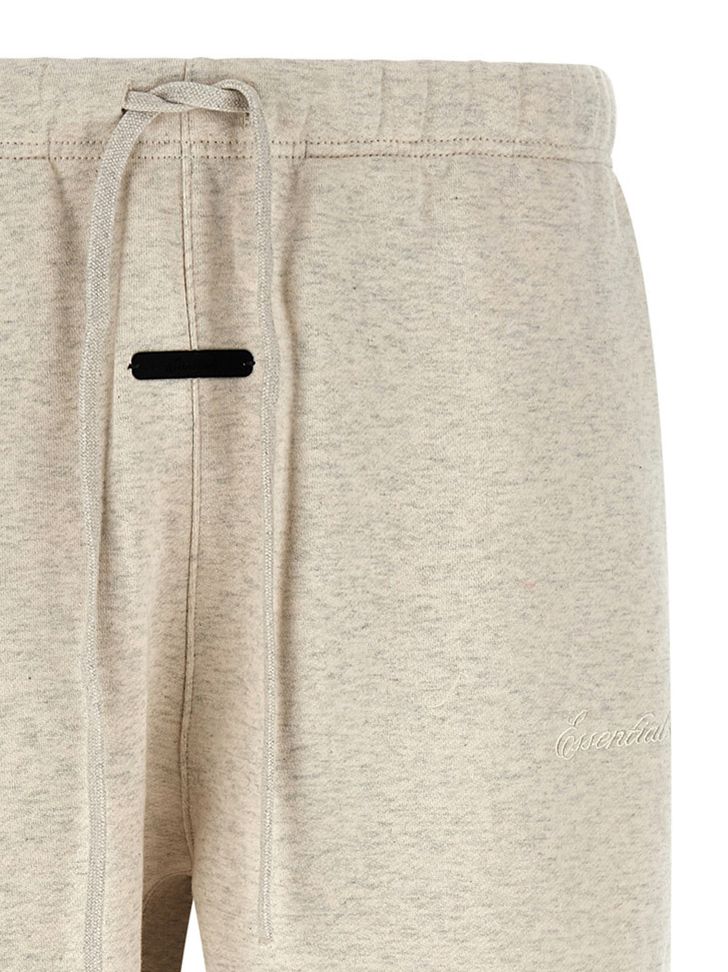 FEAR OF GOD ESSENTIAL Gray Cotton Joggers (Workout Pants)