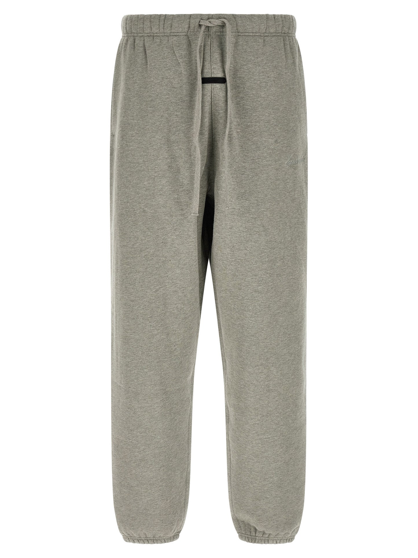 FEAR OF GOD ESSENTIAL Gray Cotton Athletic Pants