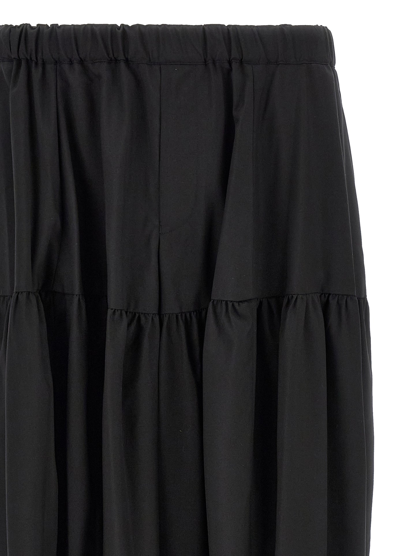 Comme Des Garçons Black Polyester Casual Pants