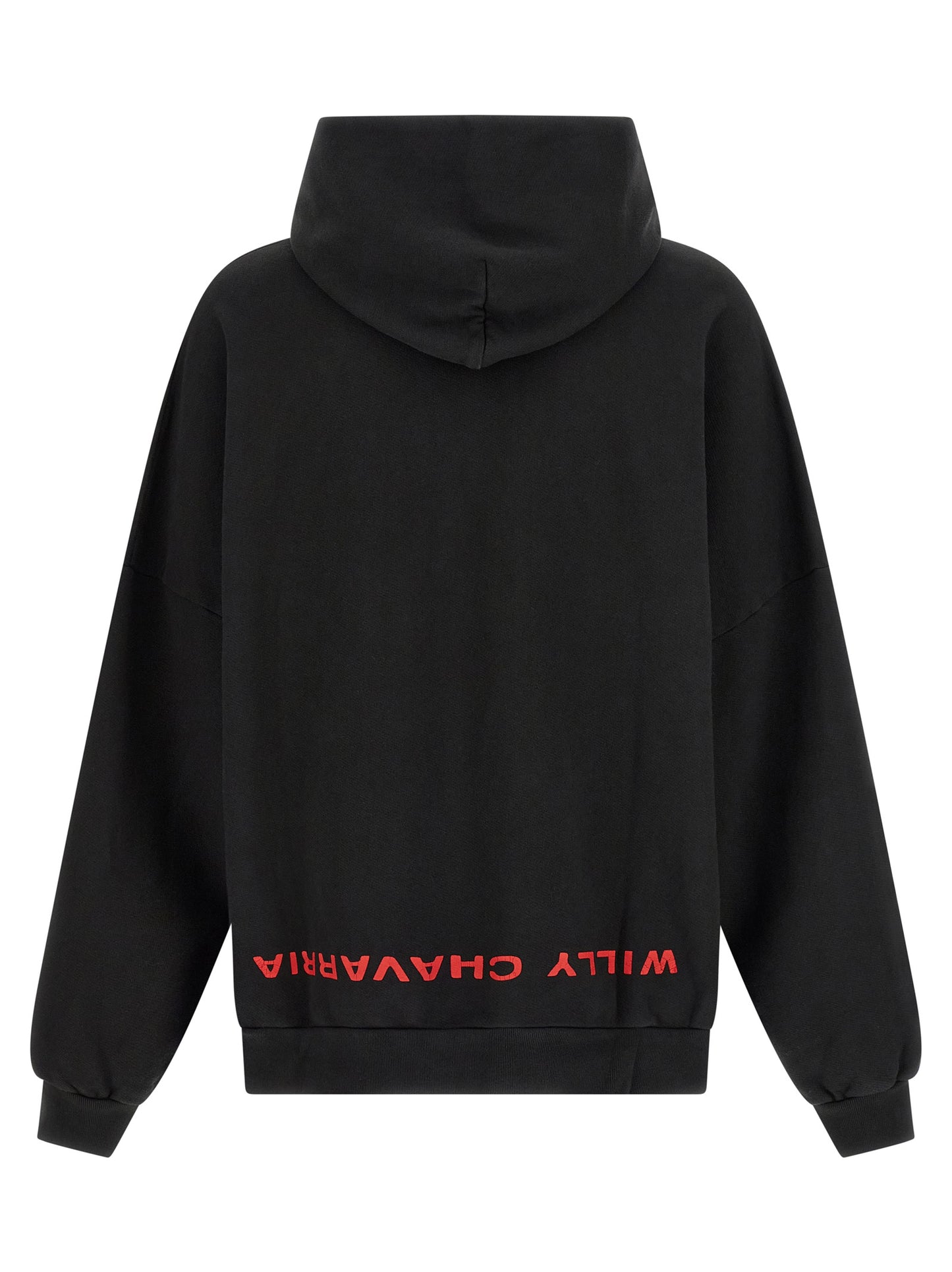 WILLY CHAVARRIA Black Cotton Sweatshirt