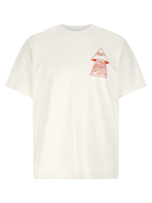 The North Face Weißes Baumwoll-T-Shirt