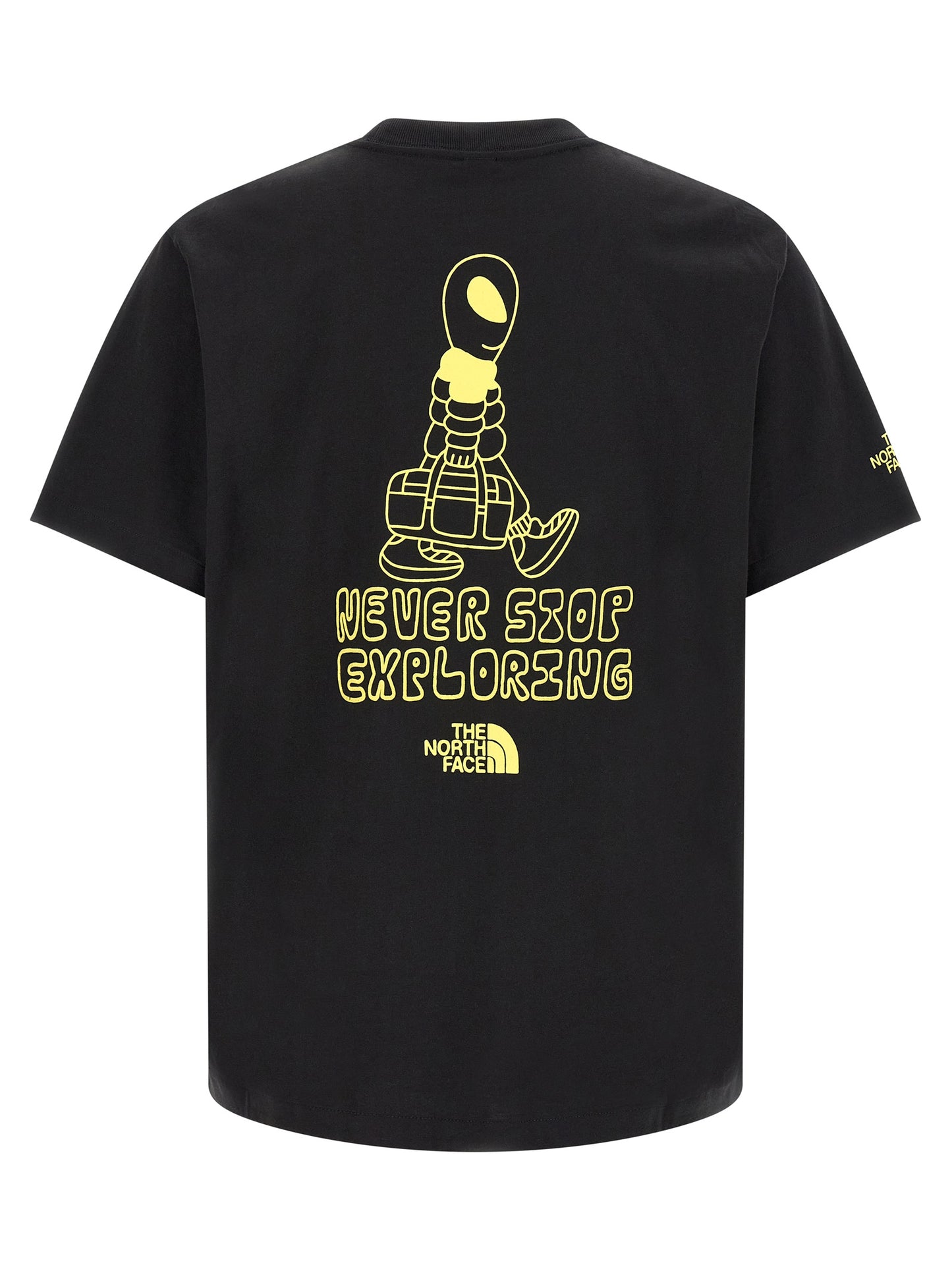 The North Face Black Cotton T-Shirt