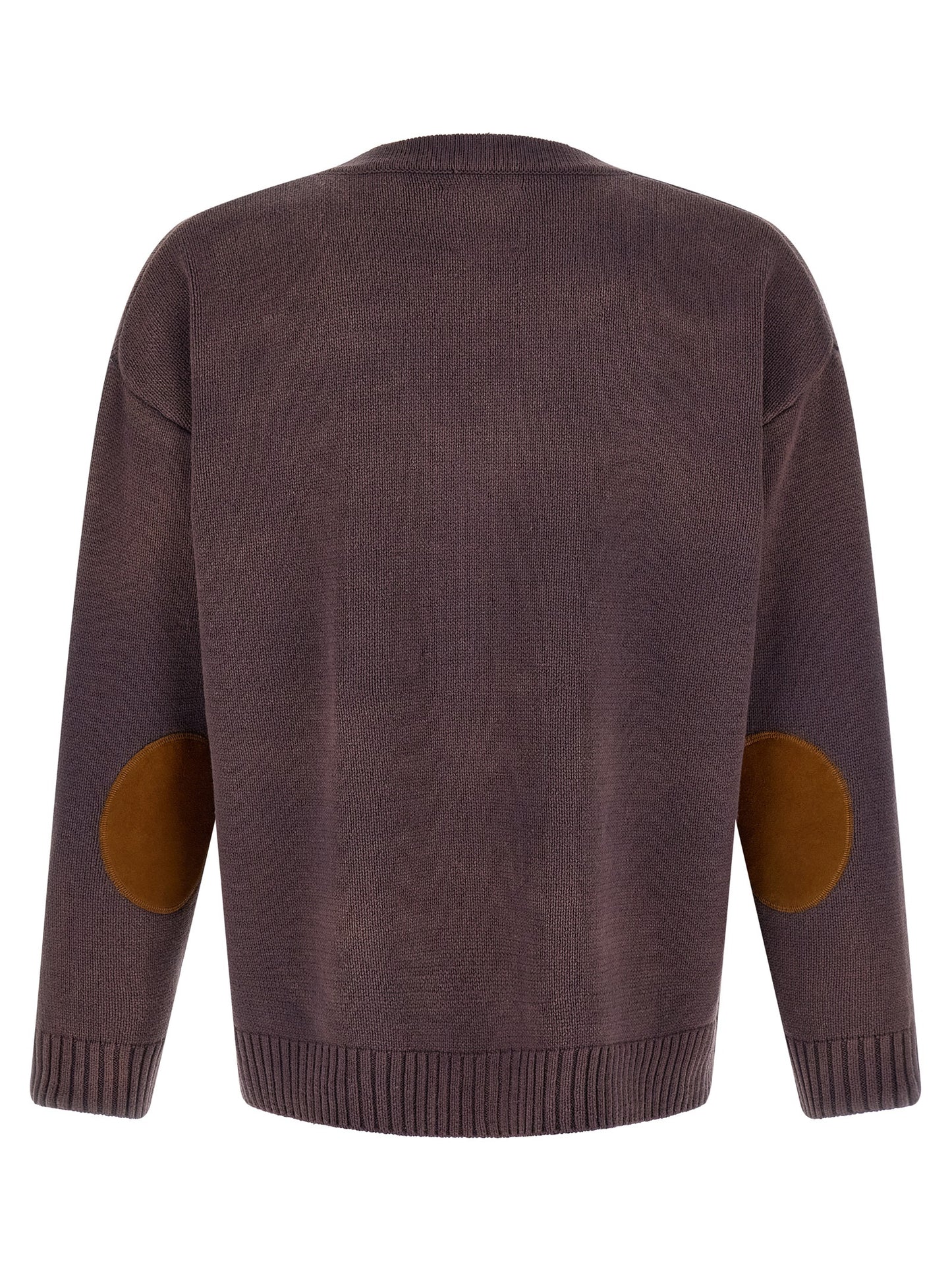 FOUND Brown Cotton Cardigan