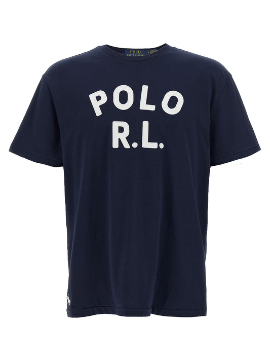 Polo Ralph Lauren Blaues Baumwoll-T-Shirt