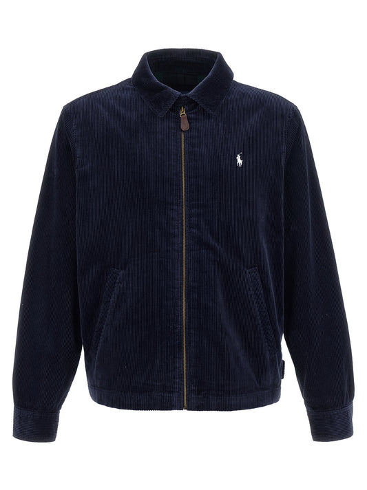 Polo Ralph Lauren Volledige lengte katoenen jas in blauw