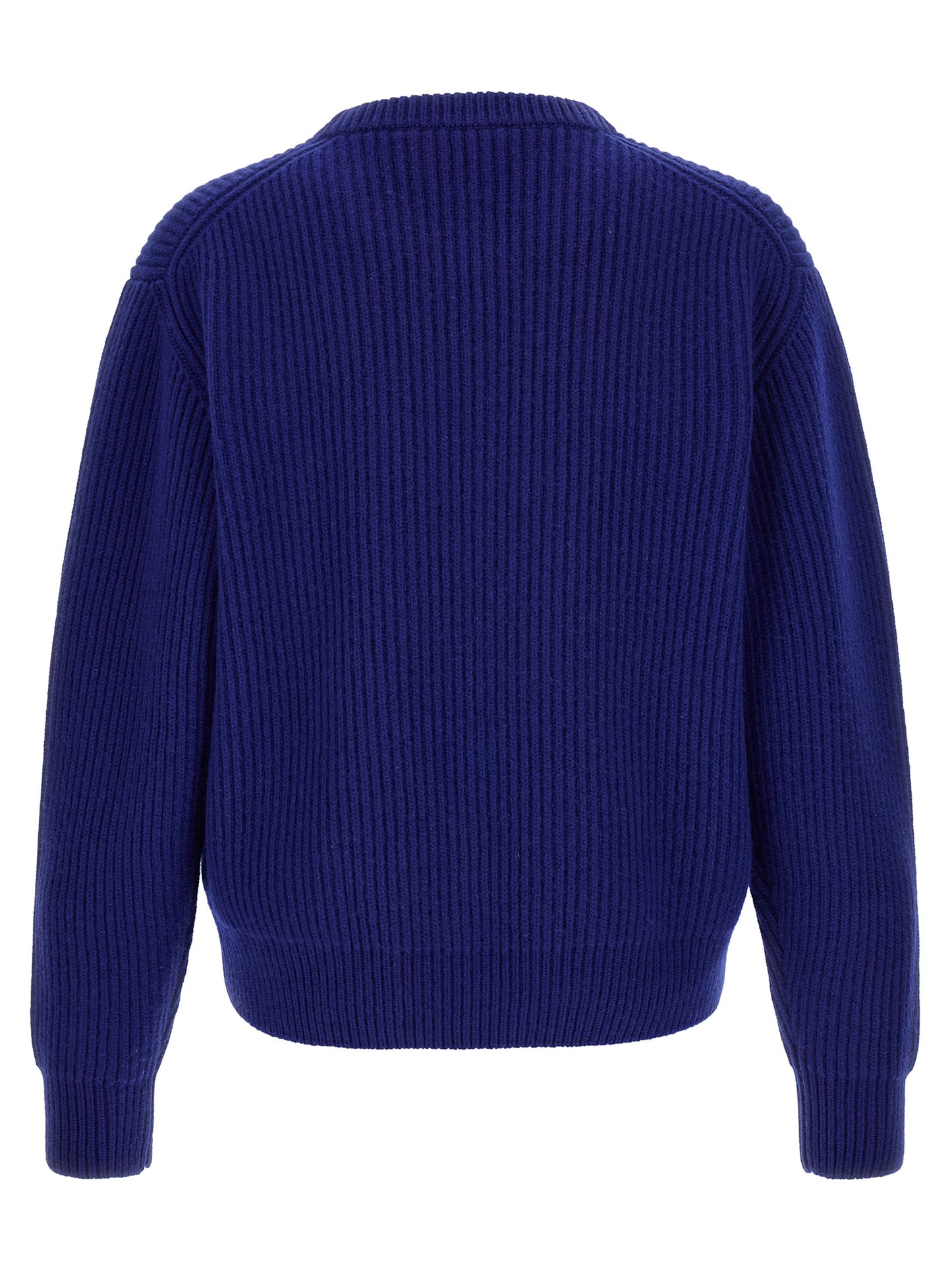 Jil Sander Blue Wool Cardigan