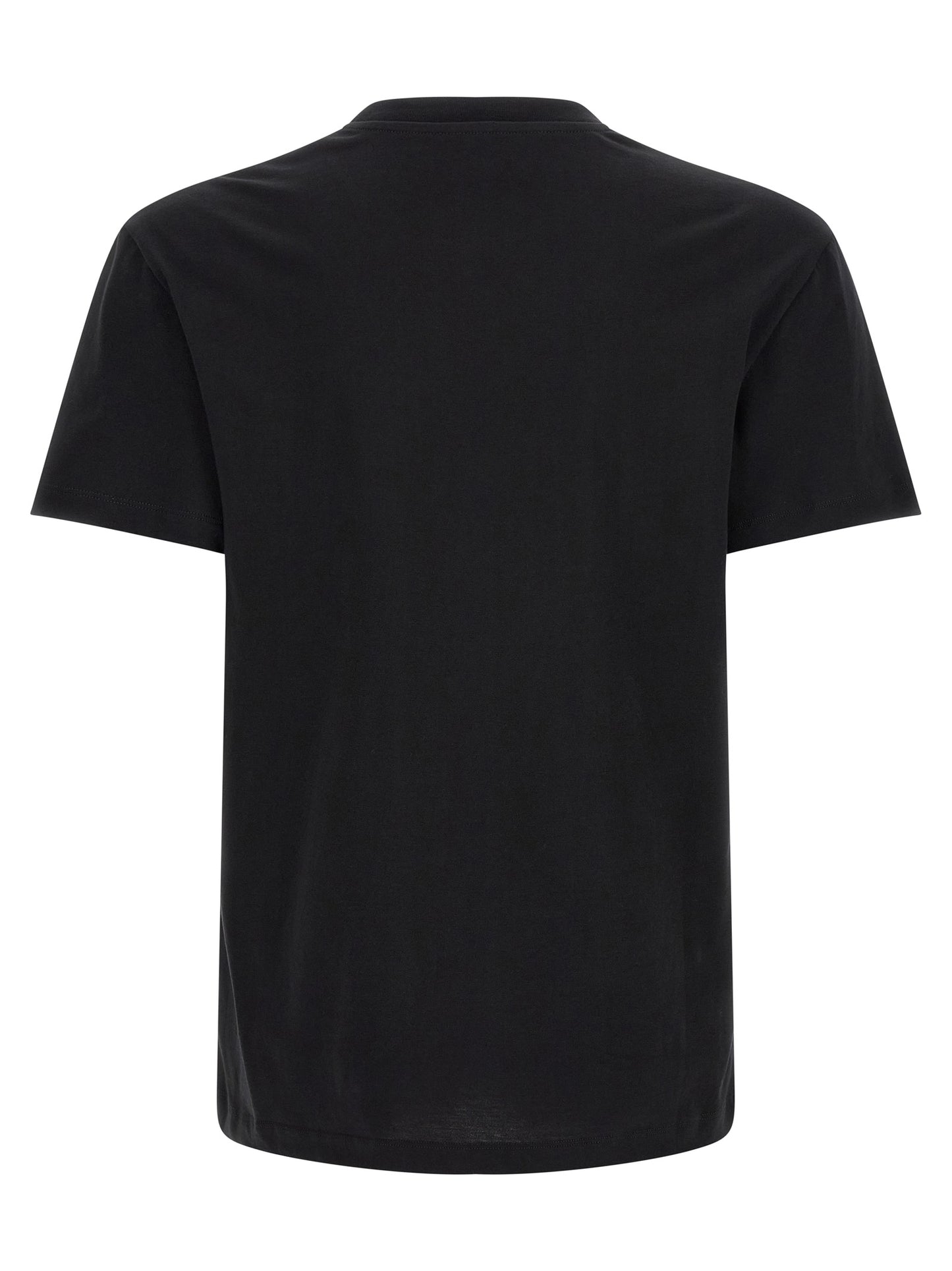 Valentino Garavani Black Cotton T-Shirt
