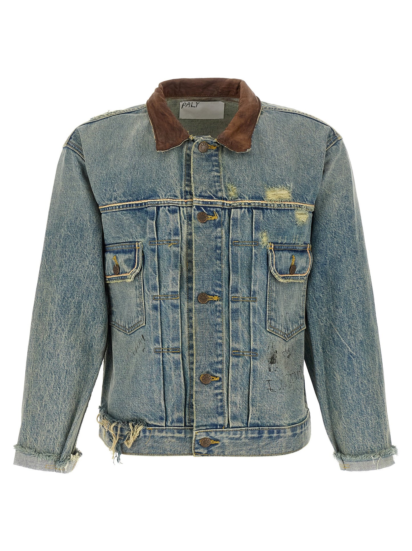 PALY Blue Cotton Denim Jacket