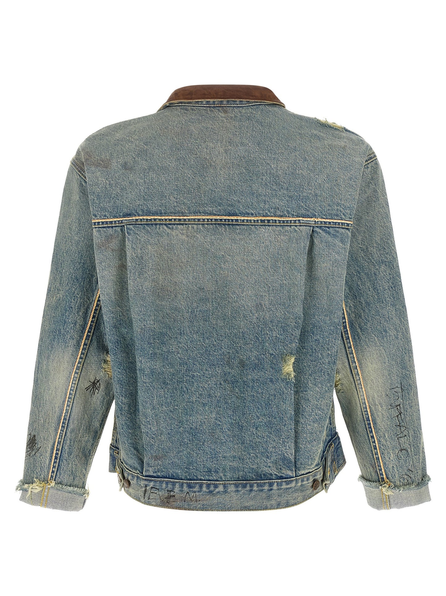 PALY Blue Cotton Denim Jacket