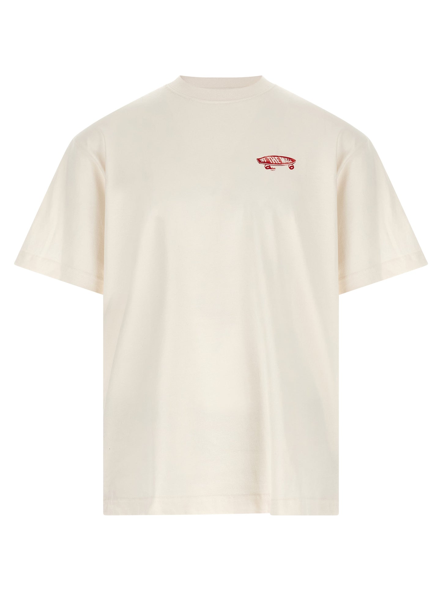 Vans White Cotton T-Shirt