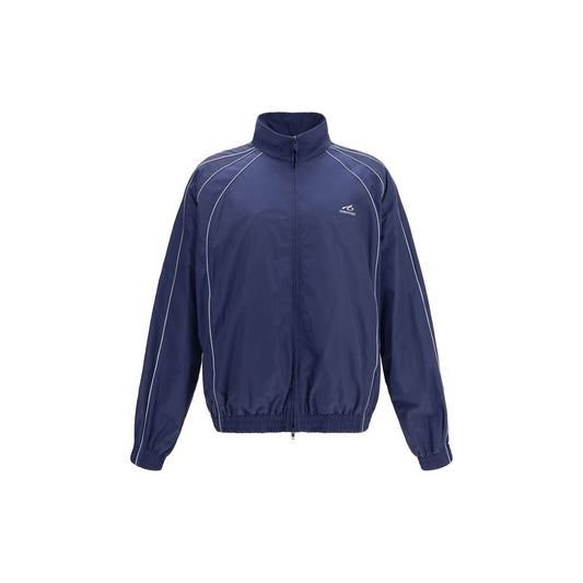 Balenciaga Blaue Baumwoll-Shelljacke