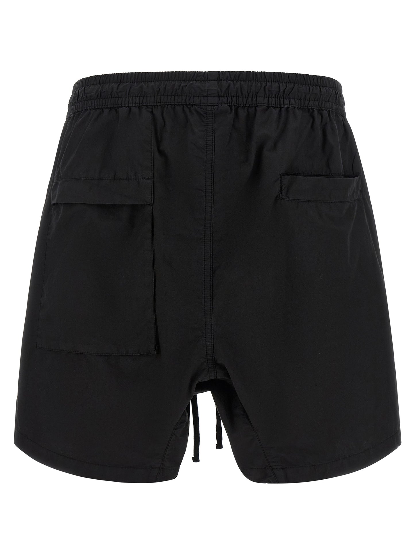 Thom Krom Black Organic Cotton Bermuda Shorts