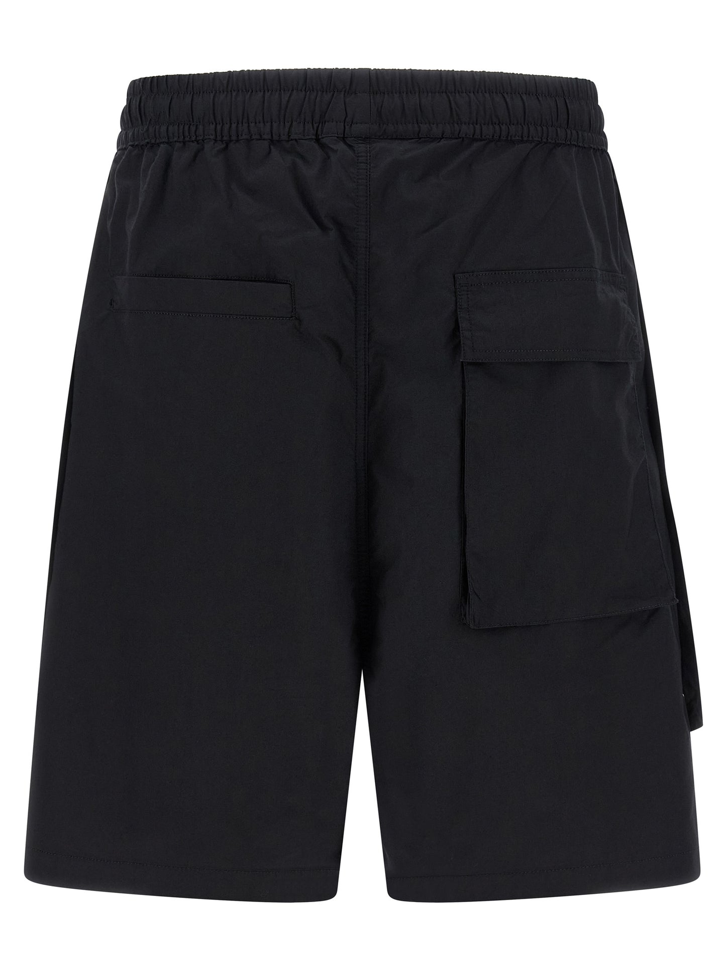 Thom Krom Black Cotton Bermuda Shorts