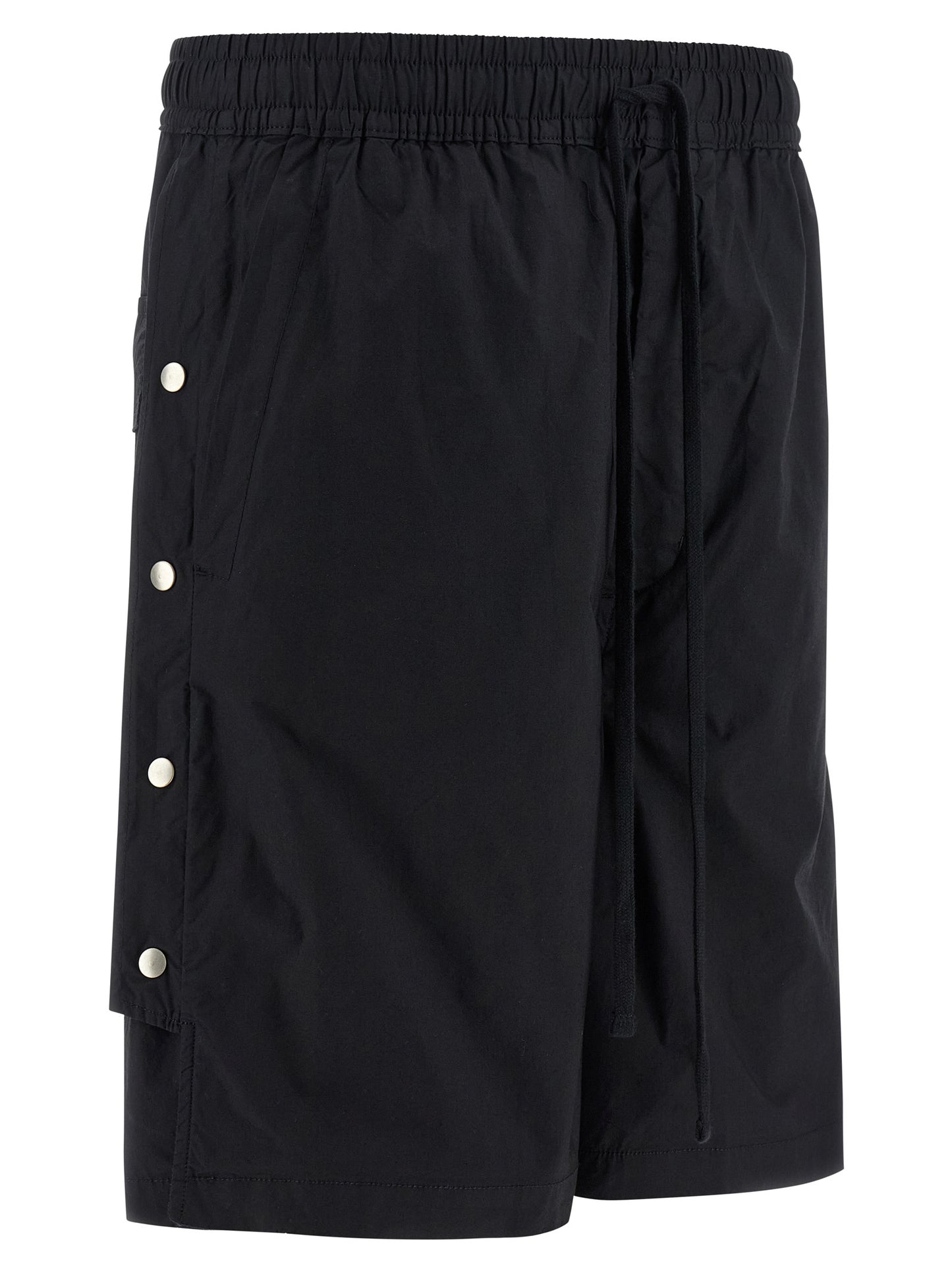 Thom Krom Black Cotton Bermuda Shorts