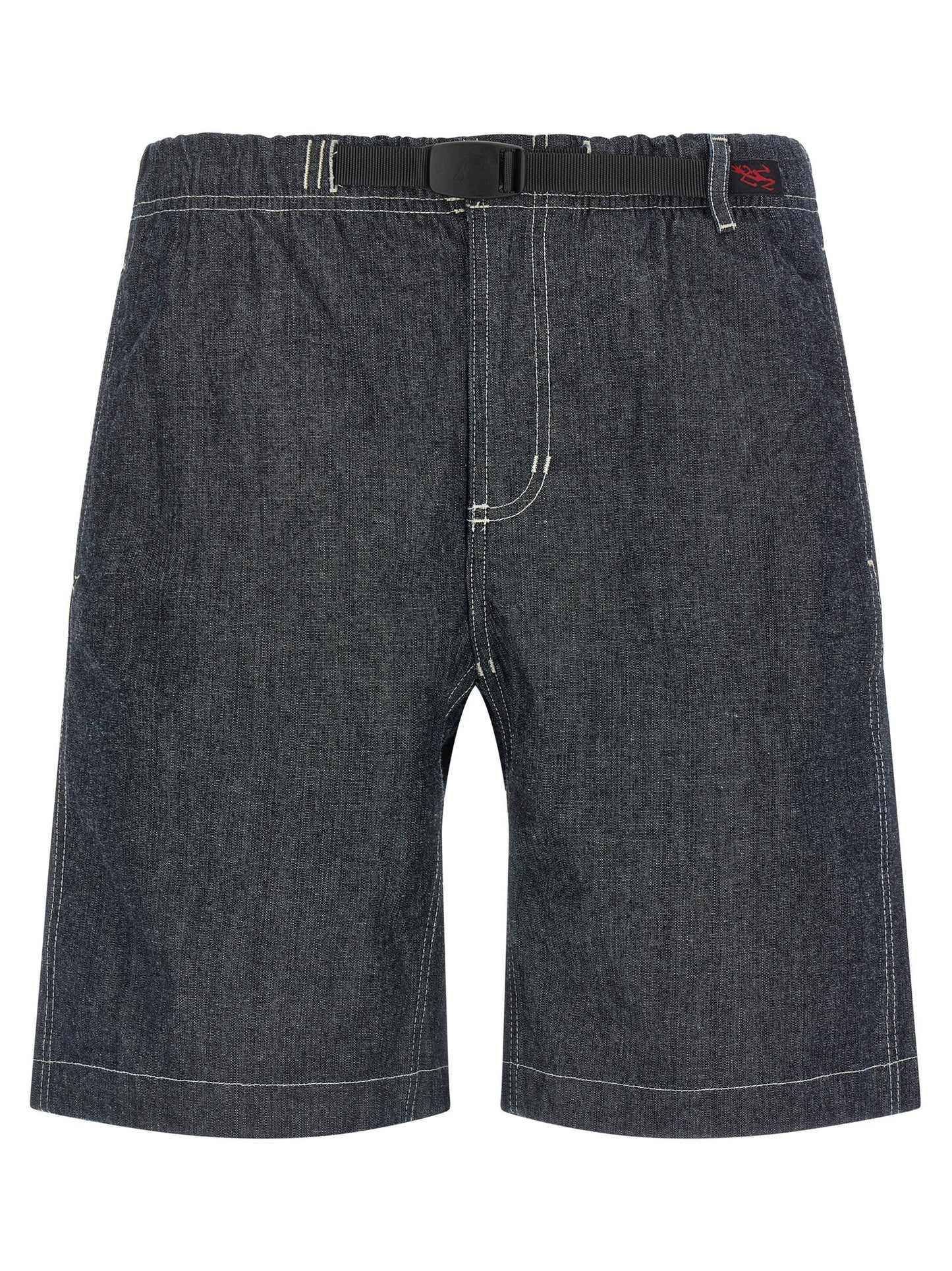 Gramicci Blue Cotton Bermuda Shorts