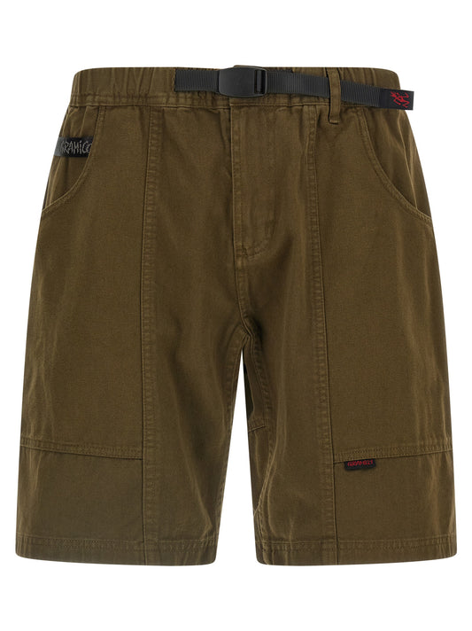 Gramicci Brown Cotton Bermuda Shorts