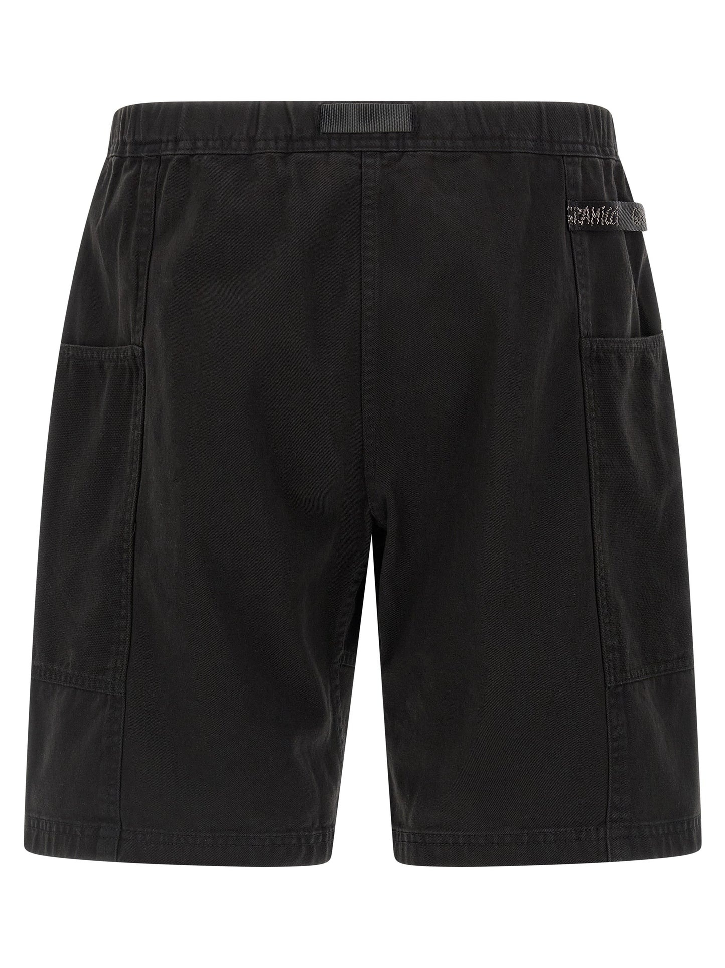 Gramicci Black Cotton Bermuda Shorts