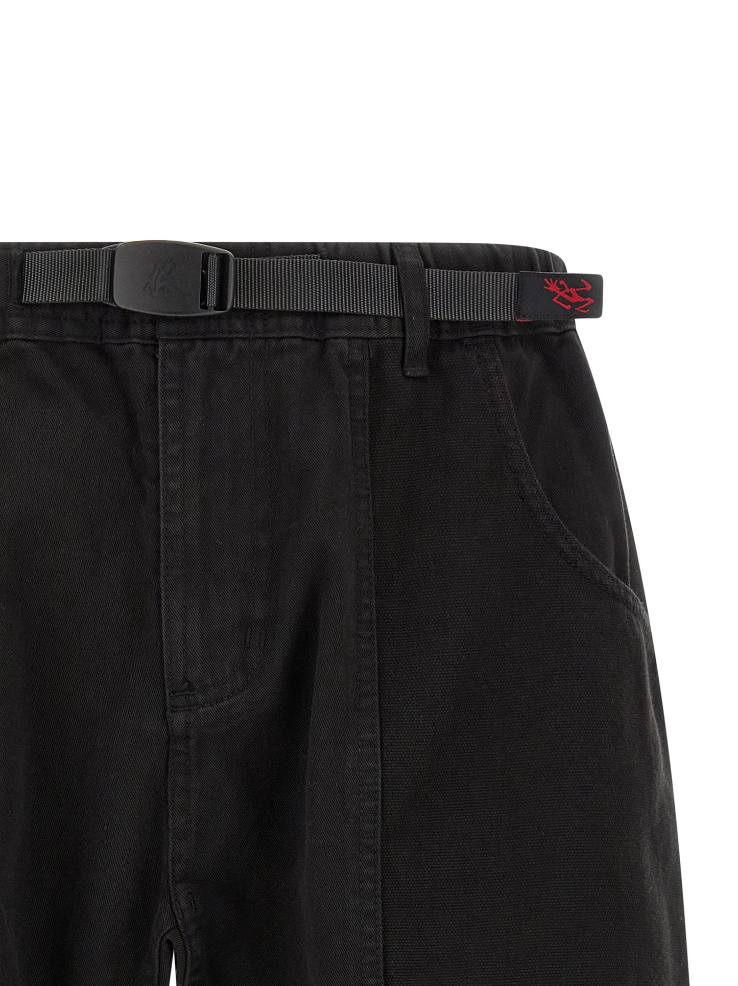 Gramicci Black Cotton Bermuda Shorts
