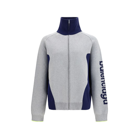 Balenciaga Graues Baumwoll-Sweatshirt