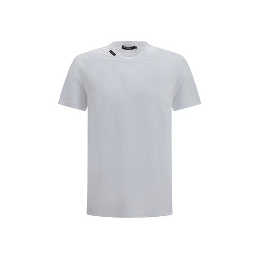 Dolce & Gabbana Weißes Baumwoll-T-Shirt