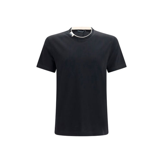 Dolce & Gabbana Schwarzes Baumwoll-T-Shirt