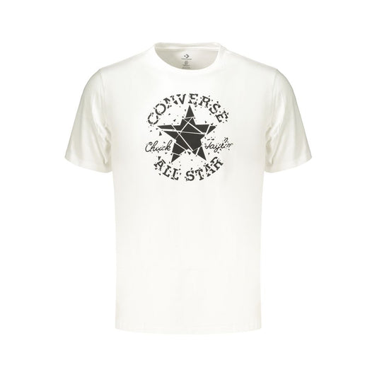 Converse Weißes Baumwoll-Herren-T-Shirt