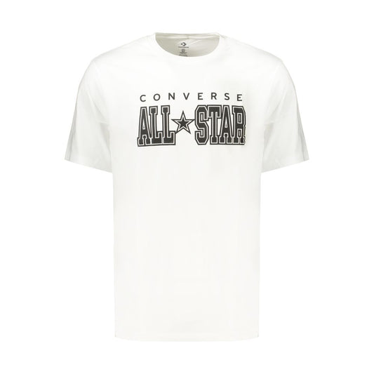 Converse Herren-T-Shirt aus weißer Baumwolle