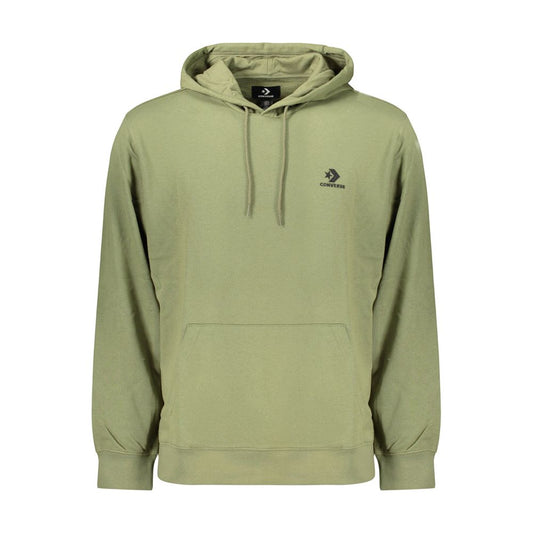 Converse Groene Katoenen Herentrui met capuchon