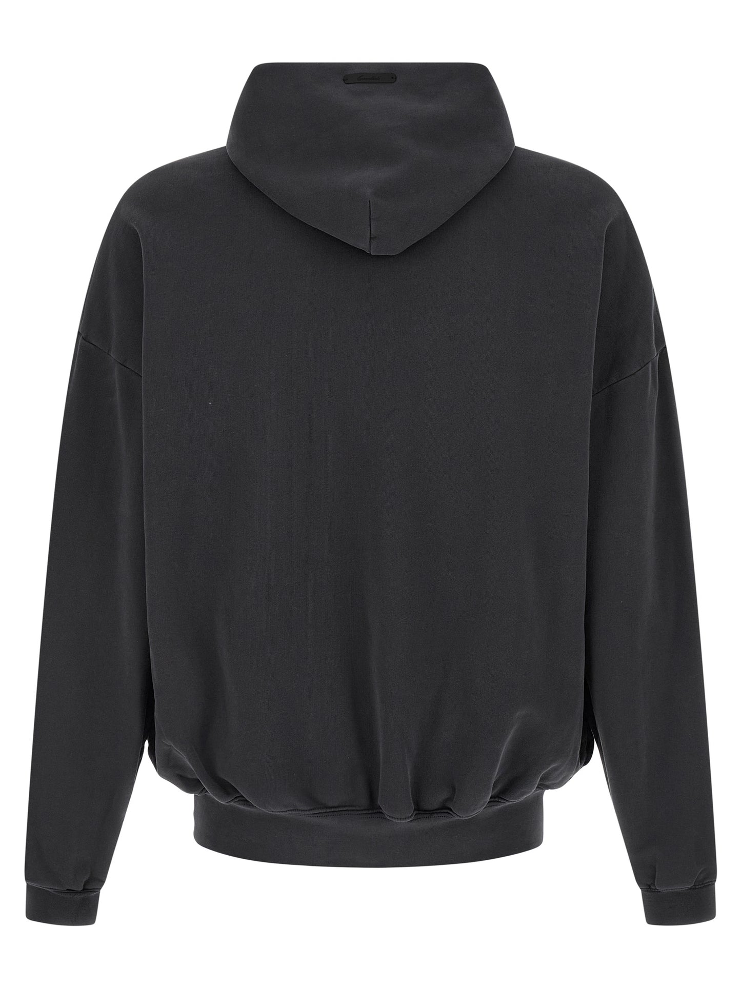 FEAR OF GOD ESSENTIAL Black Cotton Sweatshirt