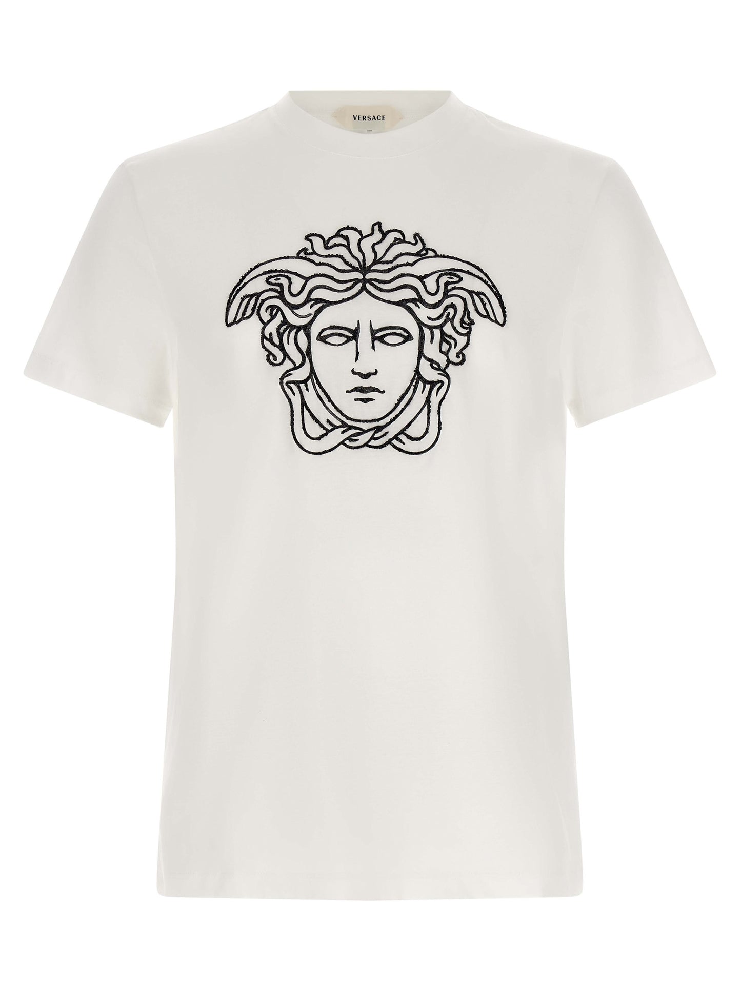 Versace Bicolor Cotton T-Shirt