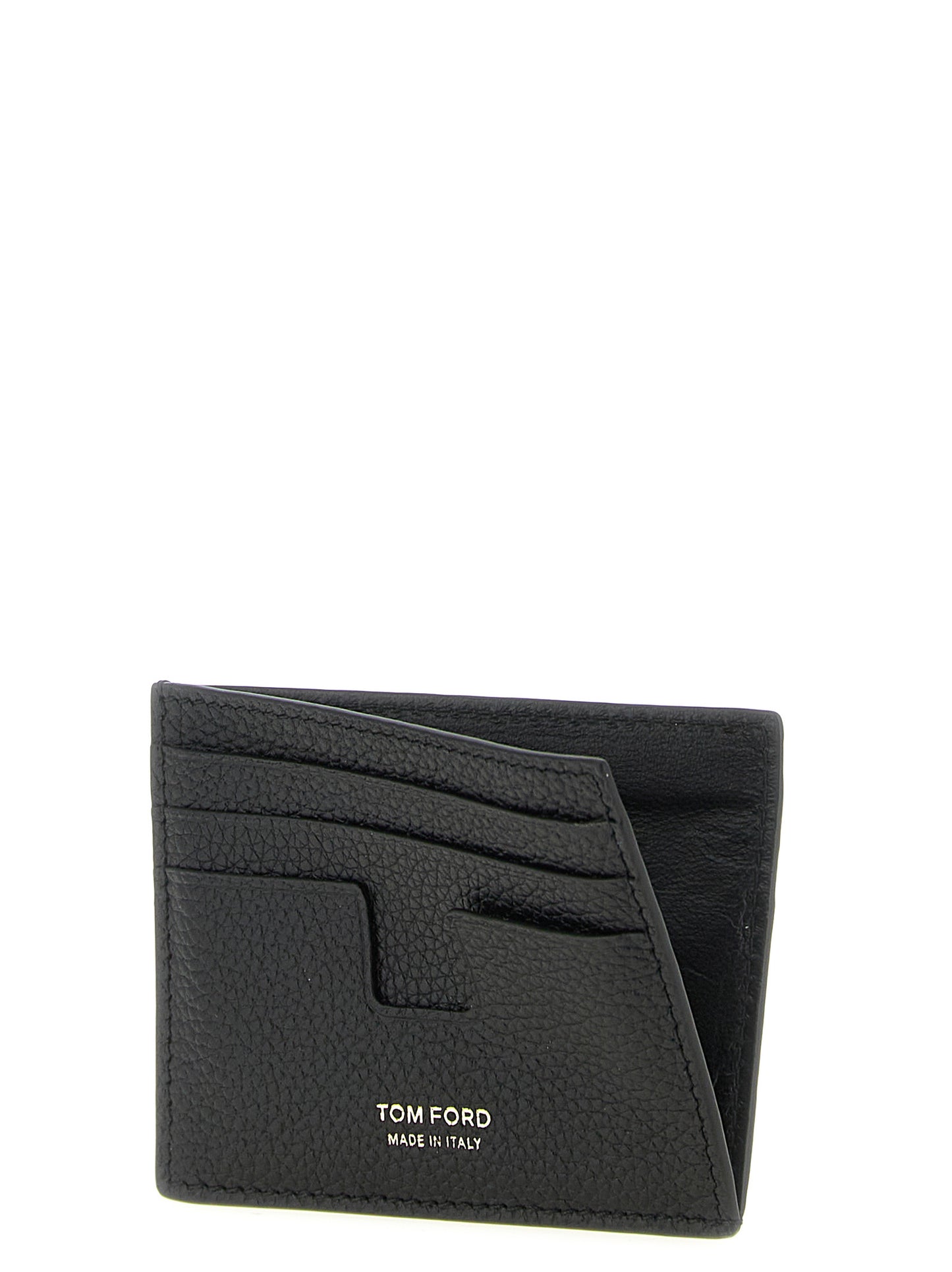 Tom Ford Black Calfskin Cardholder