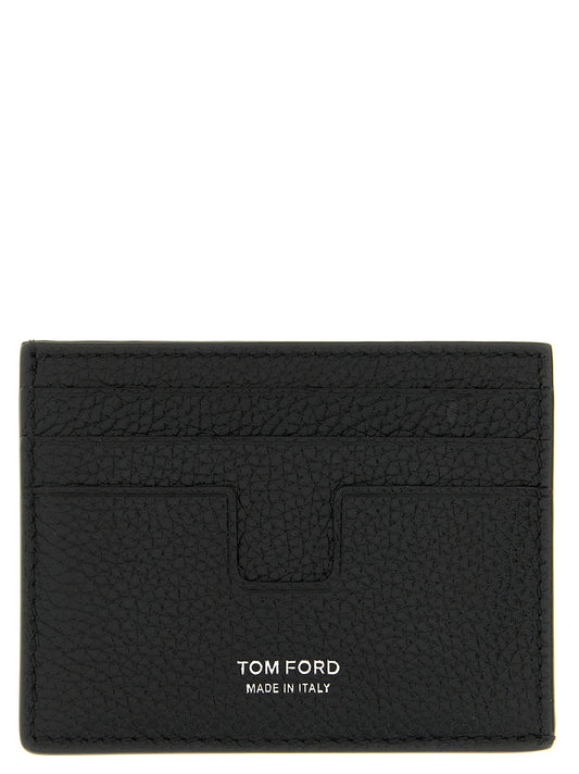Tom Ford Zwart Kalfsleer Pashouder