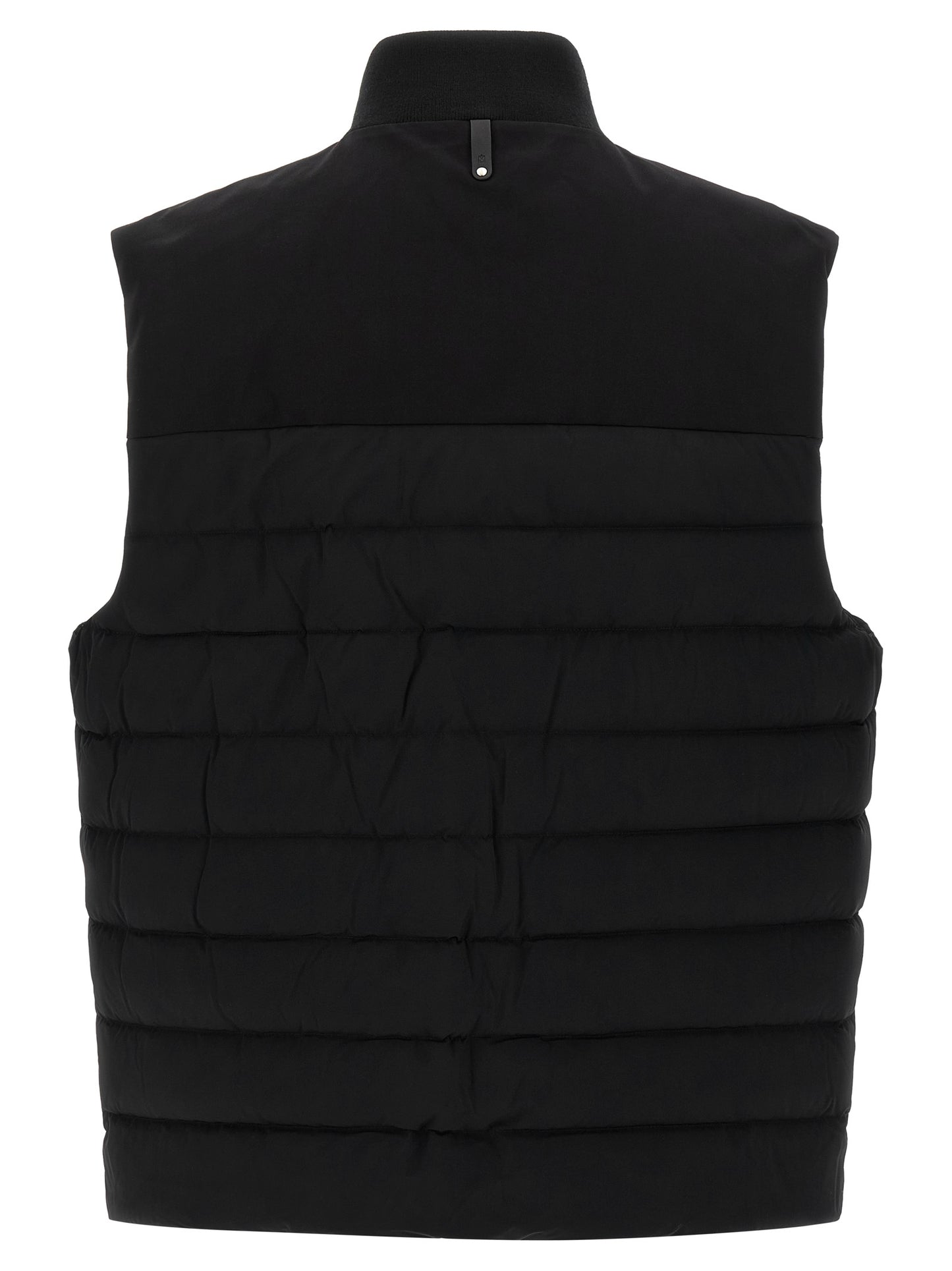 Mackage Black Nylon Sleeveless Jacket