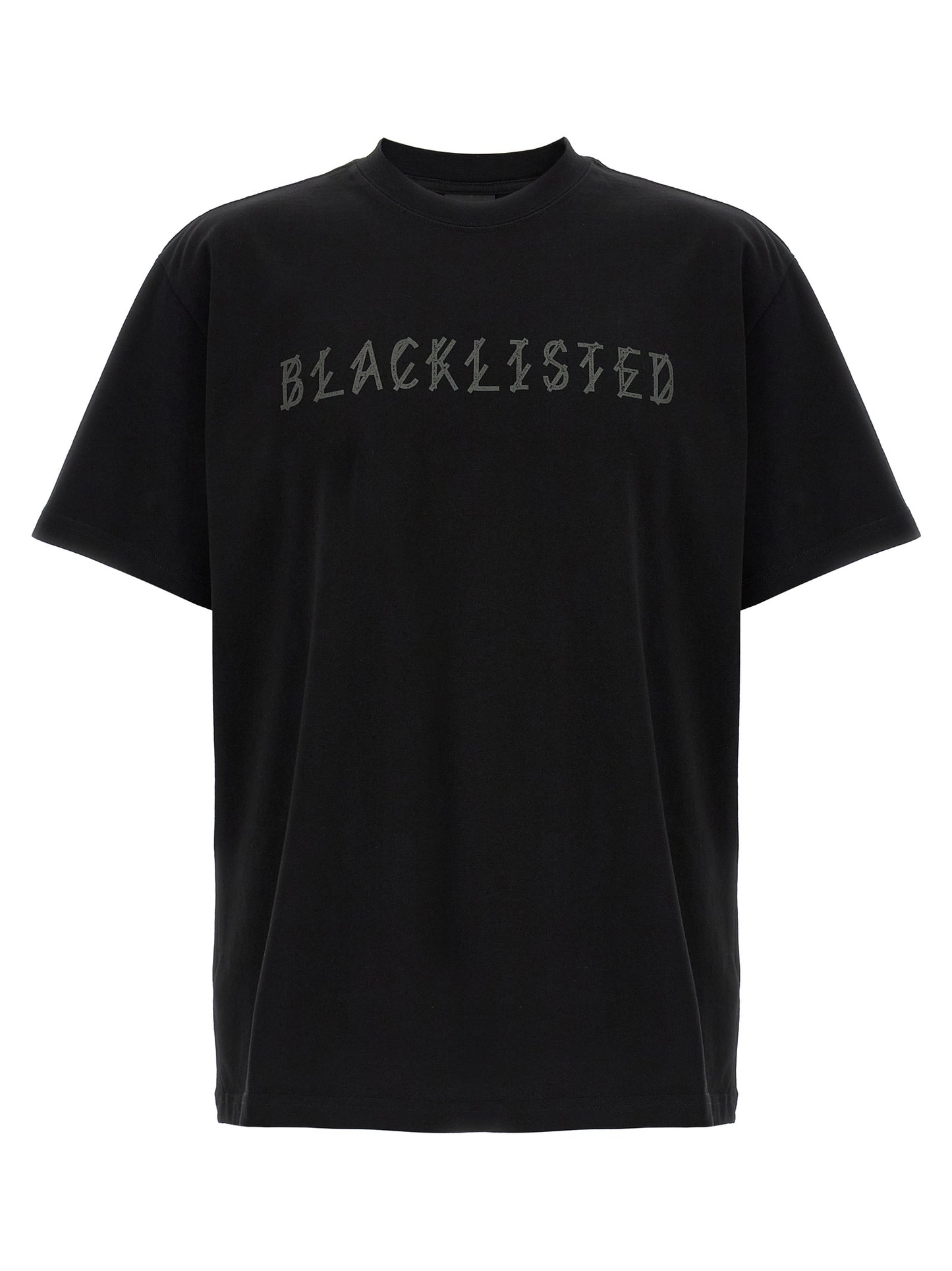 44 Label Group Black Cotton T-Shirt