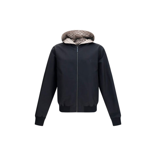 Gucci Zwarte Polyester Bomber