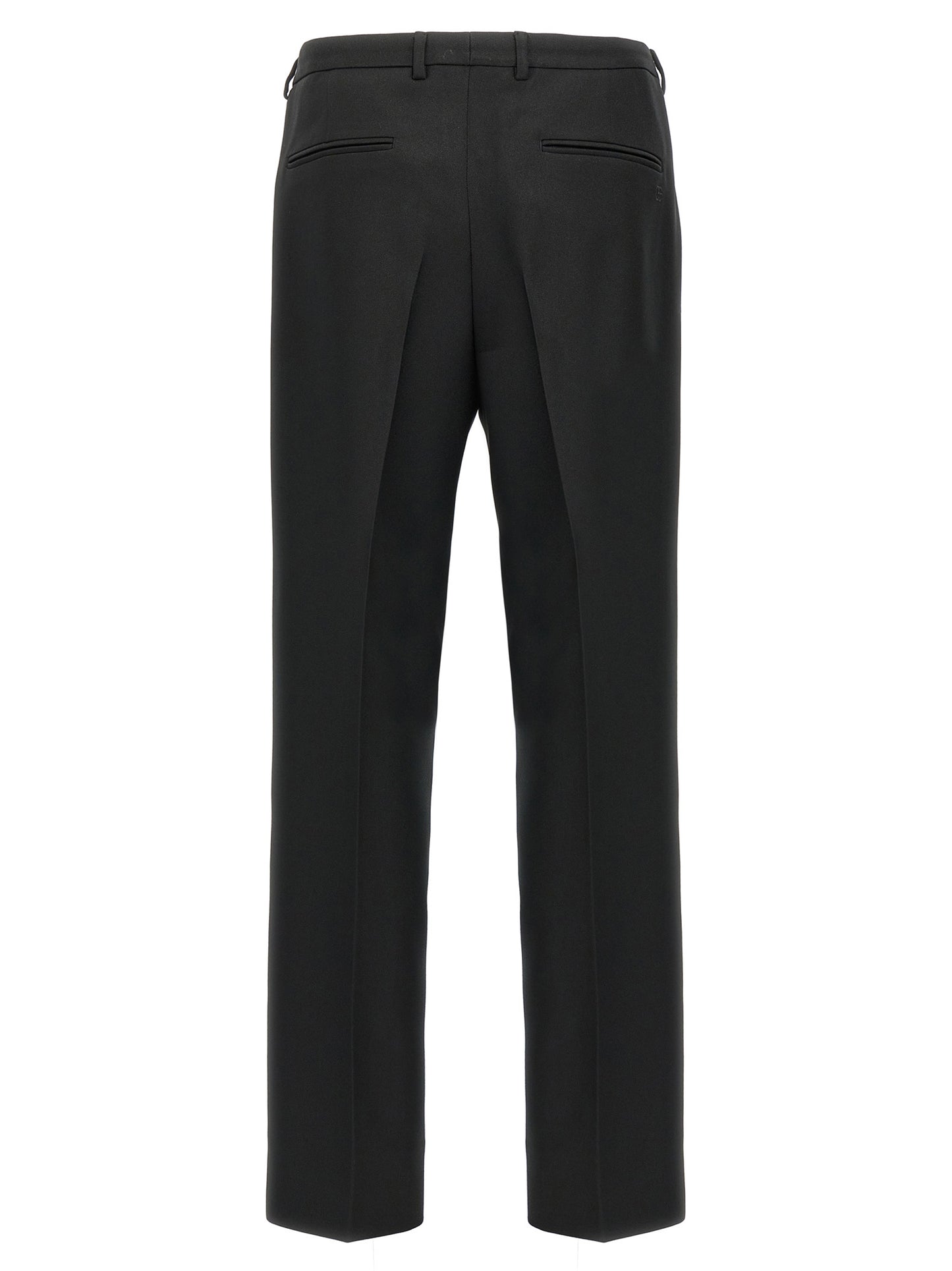 Gucci Black Polyester Casual Pants