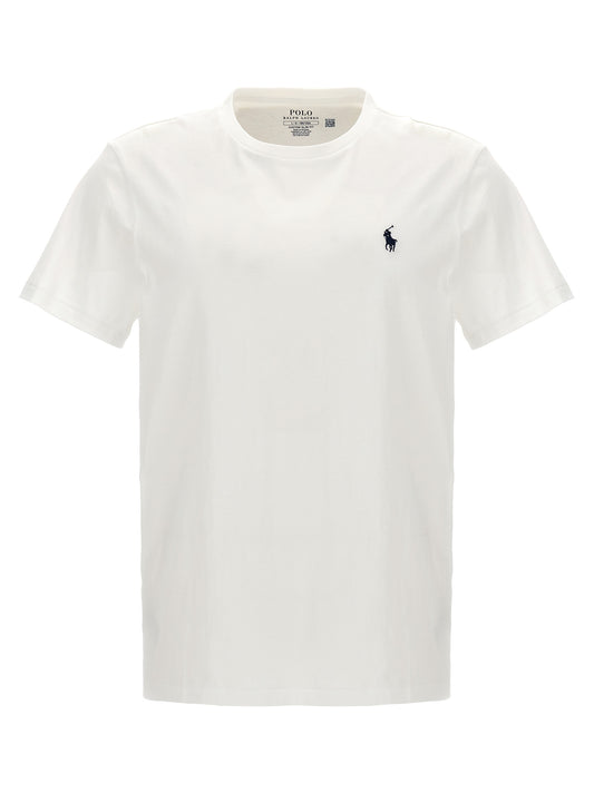 Polo Ralph Lauren Weißes Baumwoll-T-Shirt