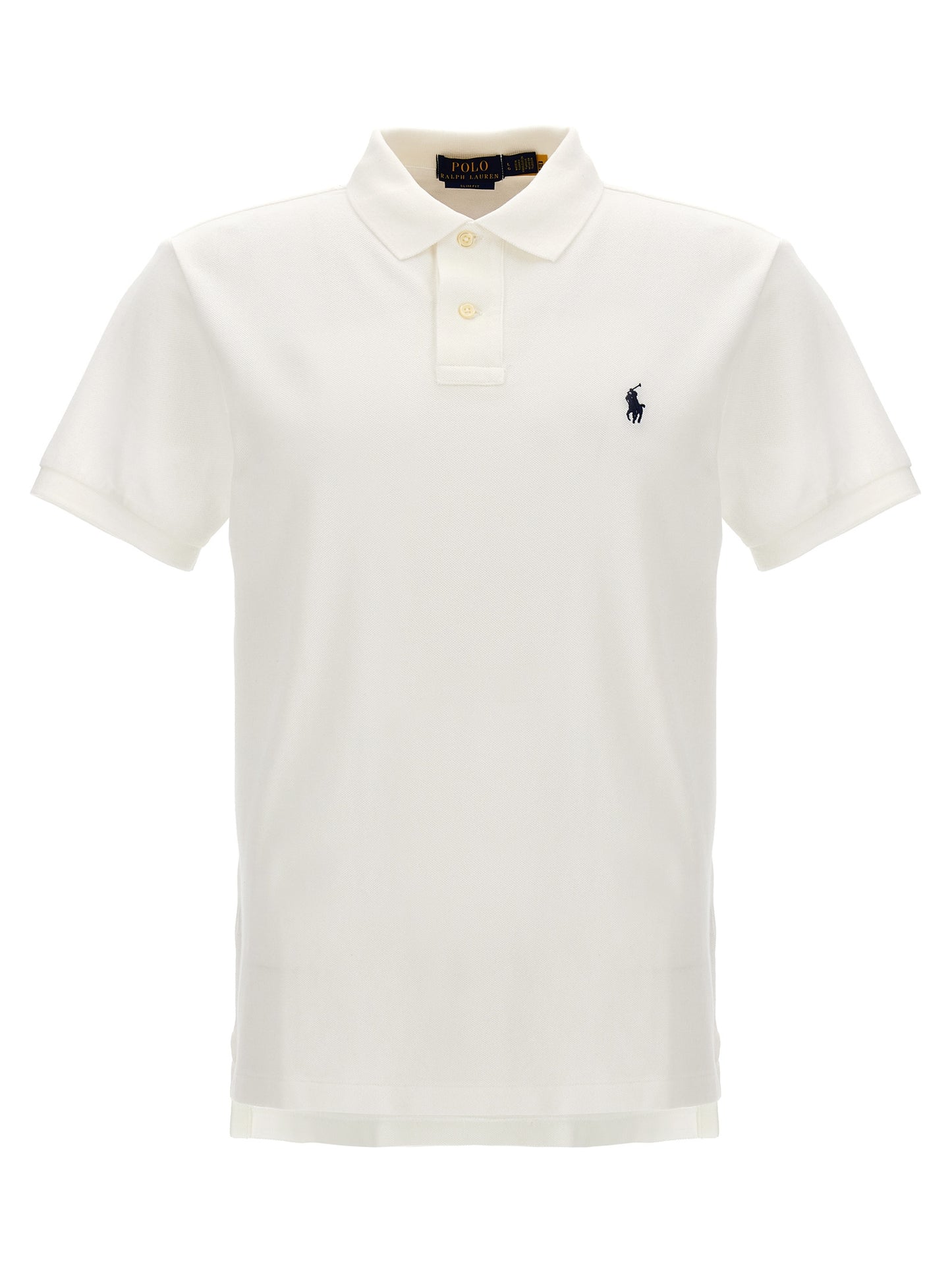 Polo Ralph Lauren White Cotton Polo Shirt