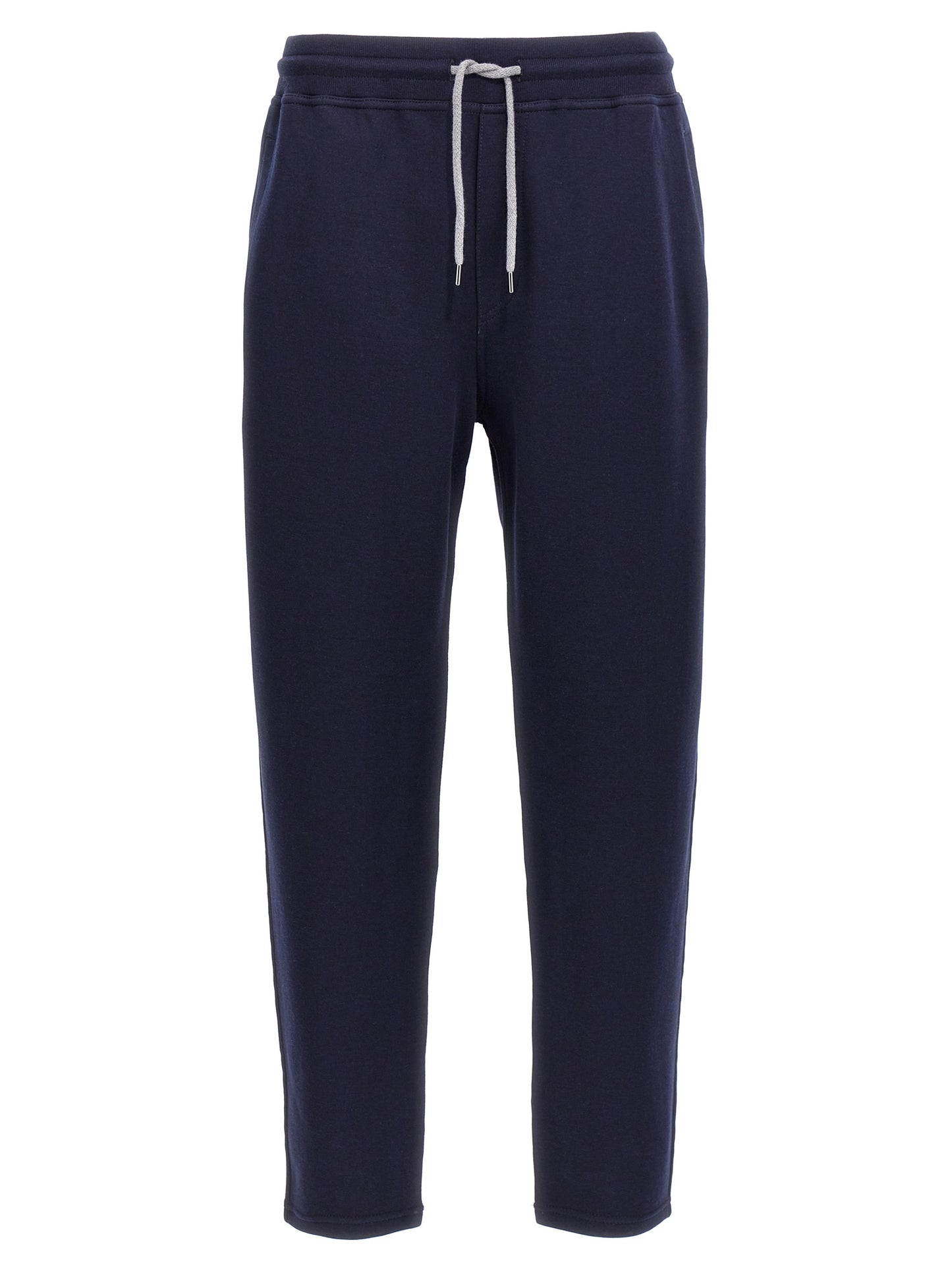 Brunello Cucinelli Blue Cotton Joggers (Workout Pants)