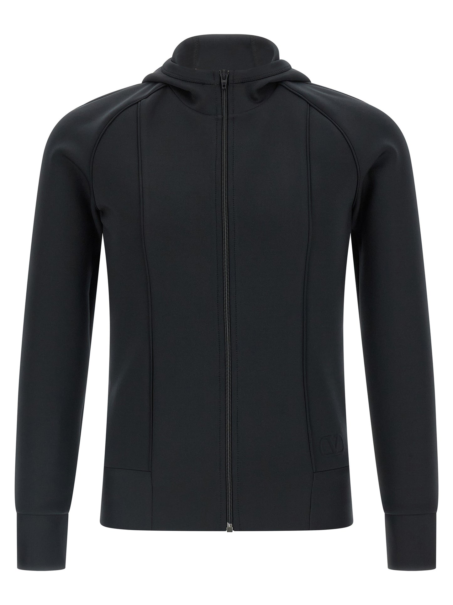 Valentino Garavani Black Polyester Sweatshirt