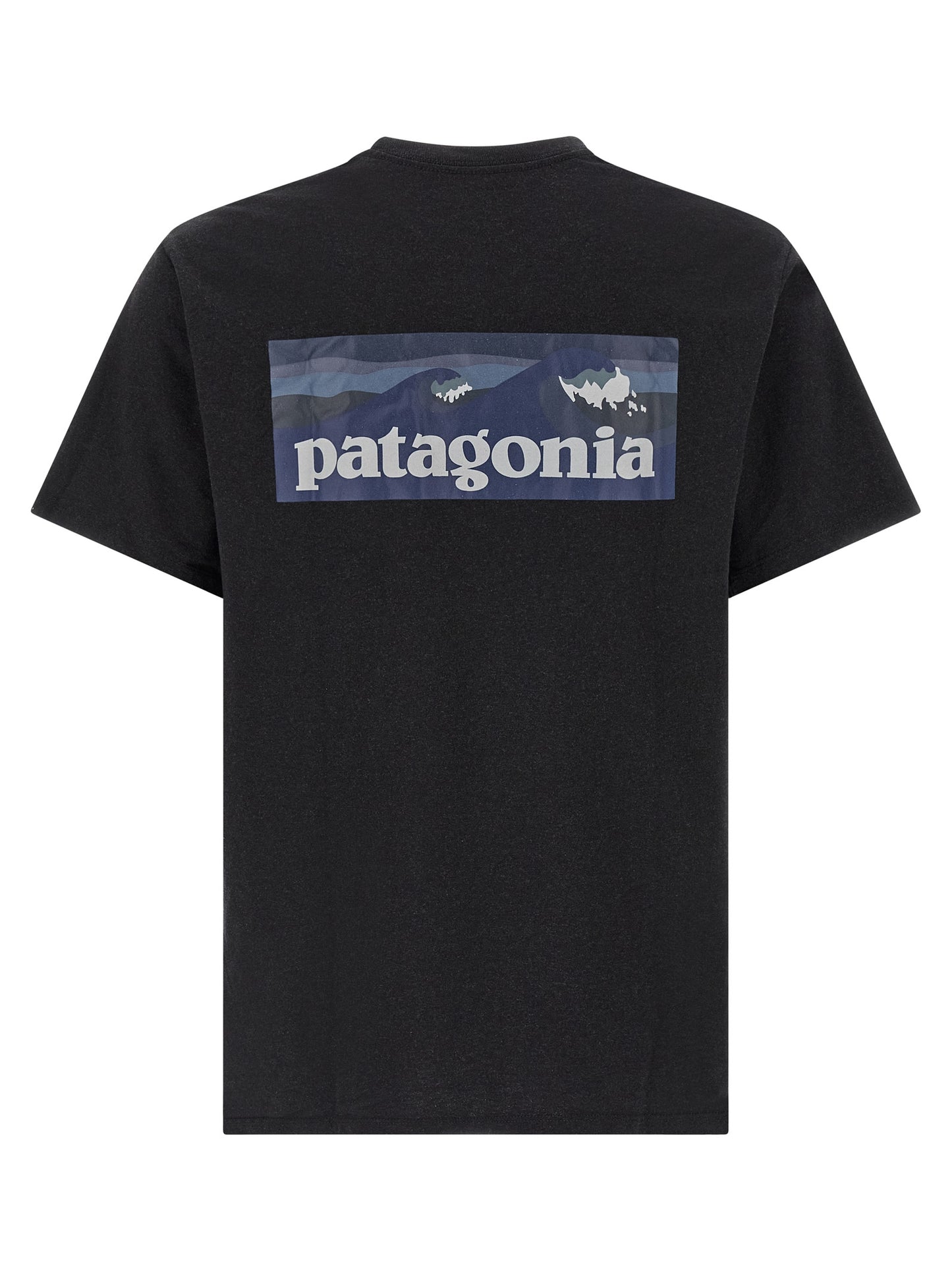 PATAGONIA Black Cotton T-Shirt