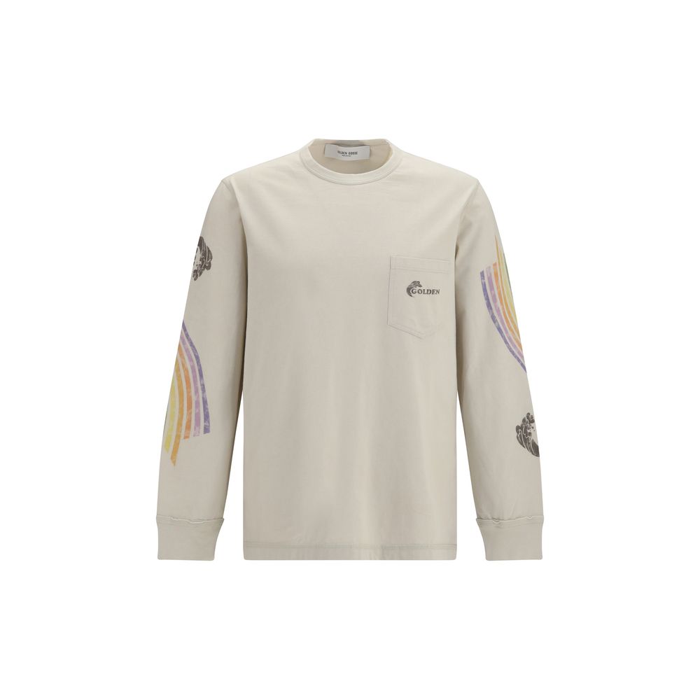 Golden Goose Beige Cotton Sweatshirt