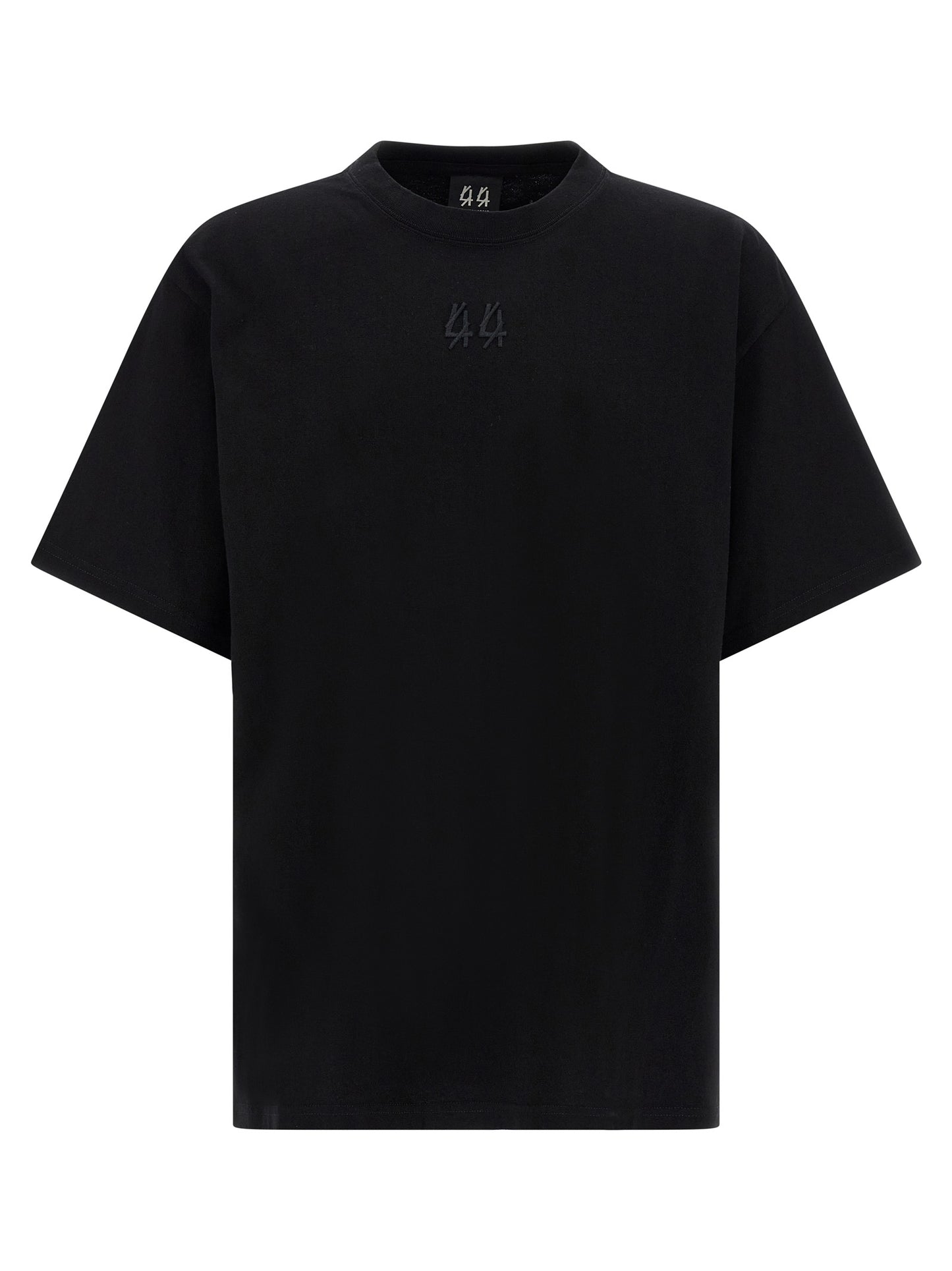44 Label Group Black Cotton T-Shirt